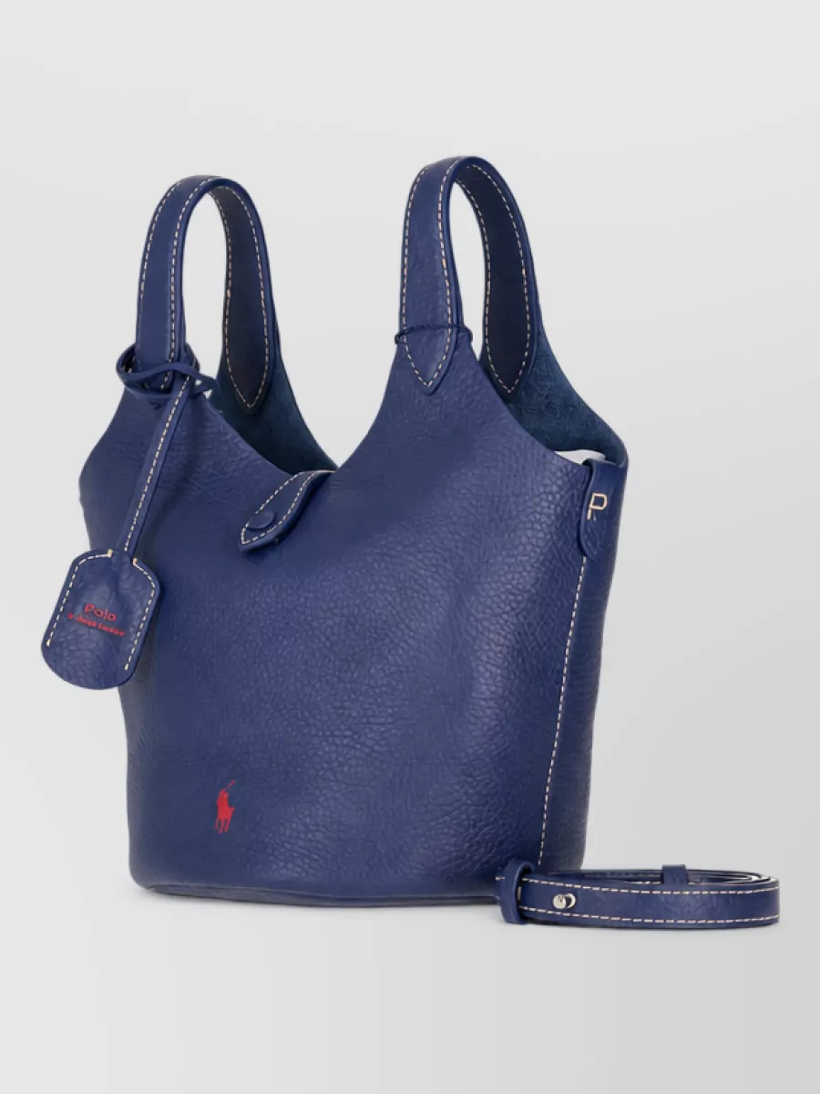 Ralph Lauren Leather Bucket Bag