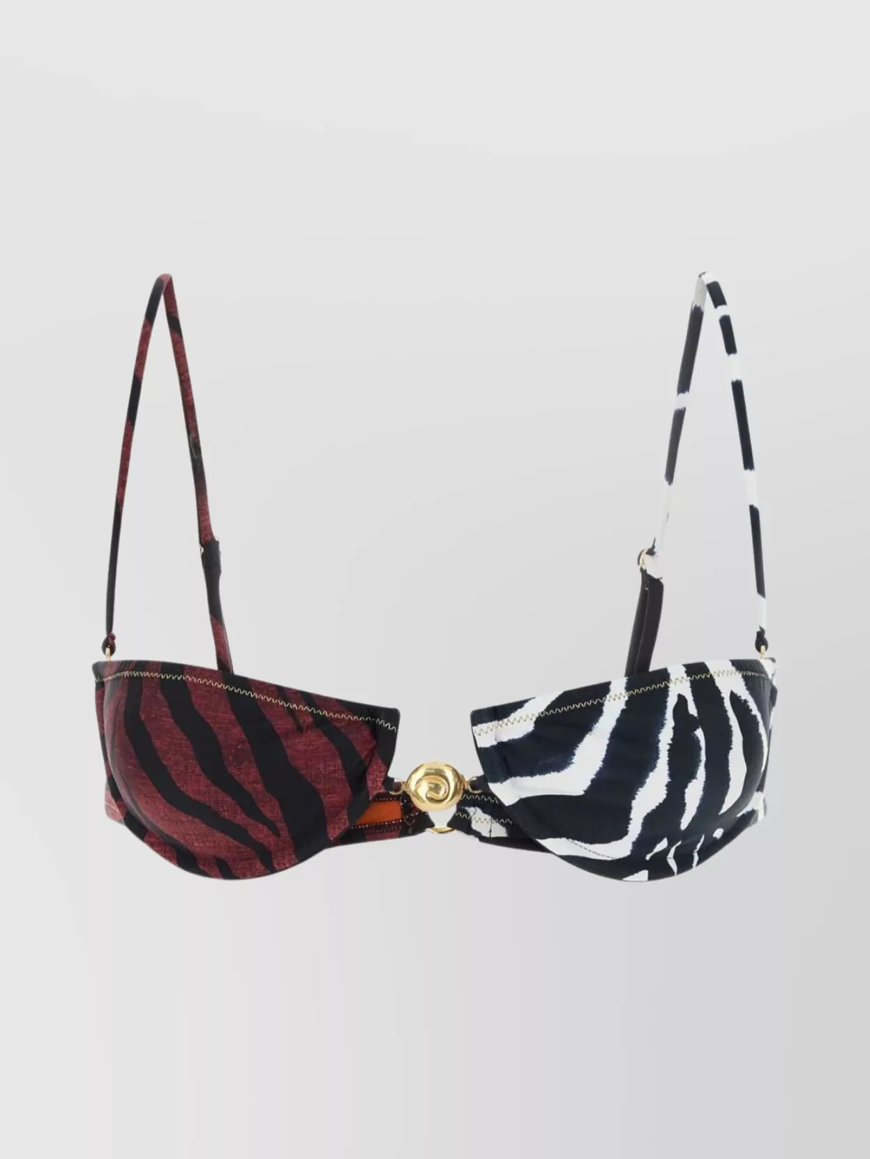 REINA OLGA STRETCH NYLON BIKINI TOP HOMMOND