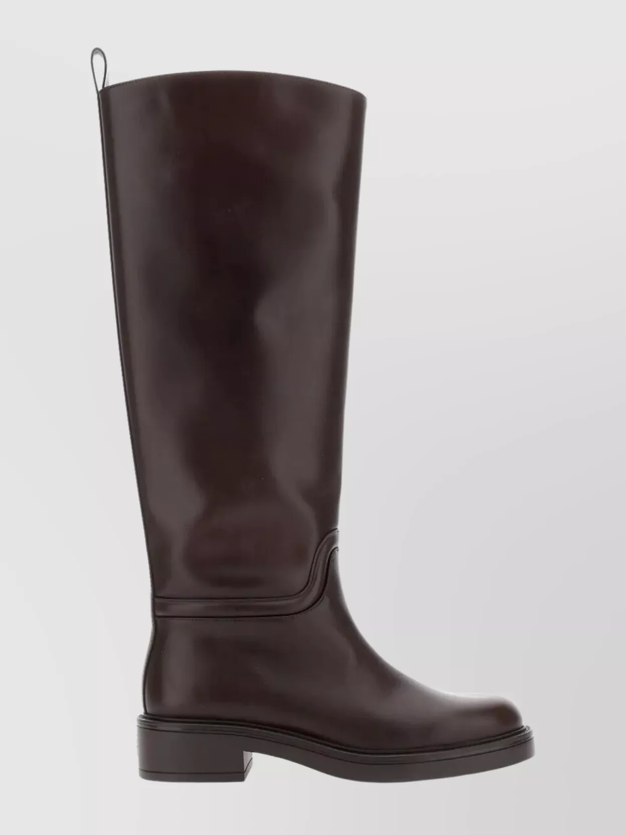 Stuart Weitzman Knee-High Block Heel Riding Boots