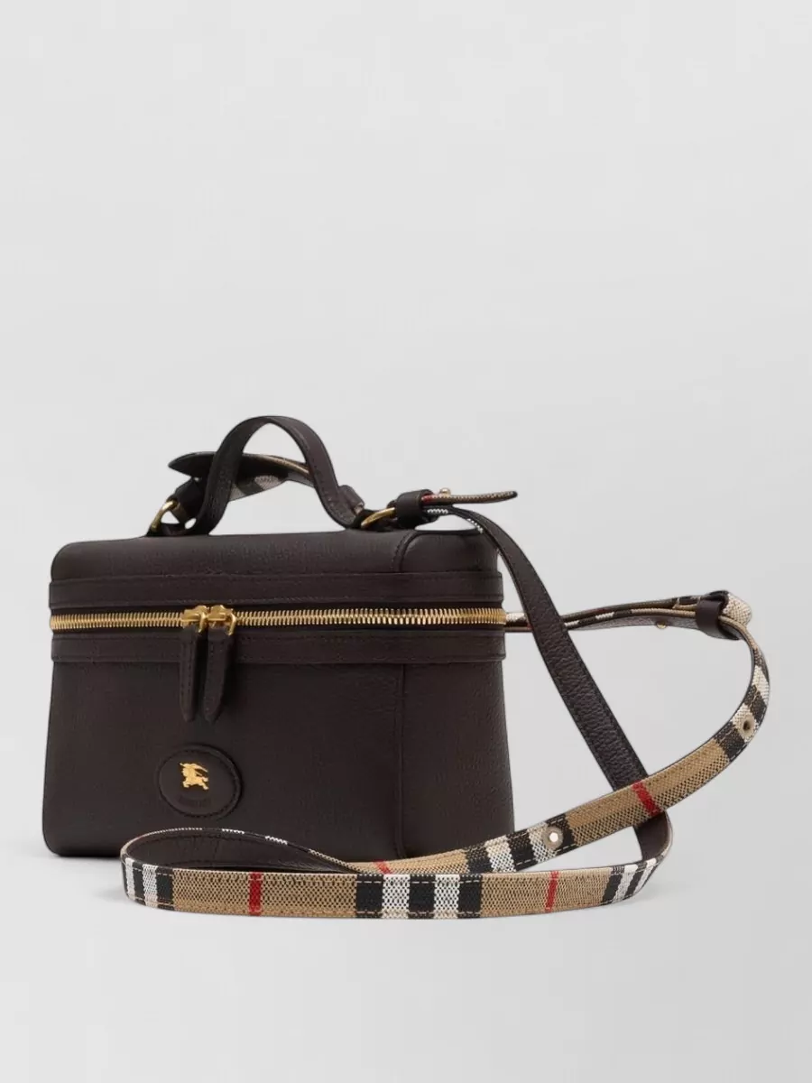Burberry Bloomsbury Leather Cross-Body Bag