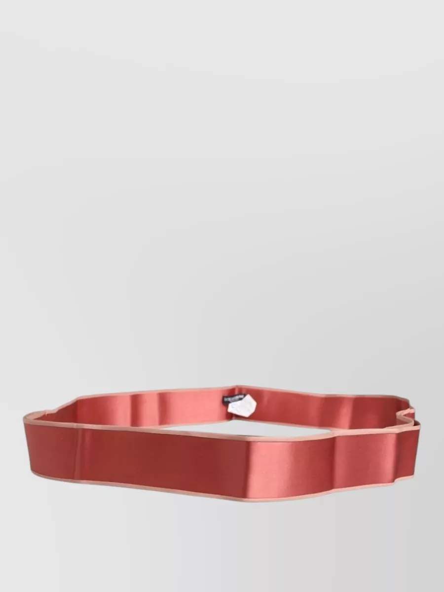 Dolce&Gabbana Silk Satin Waist Belt