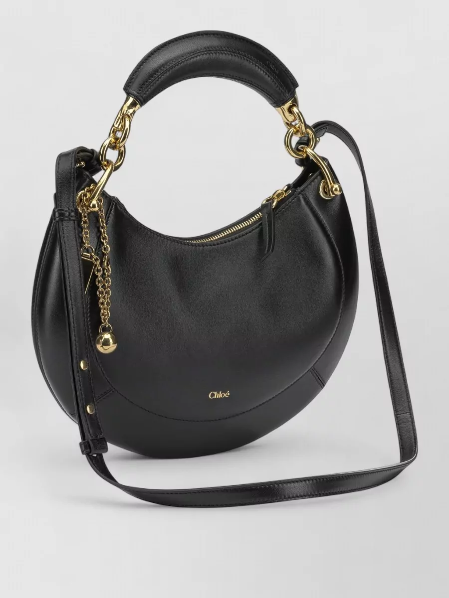 Chloé Marcie Lamb Leather Shoulder Bag