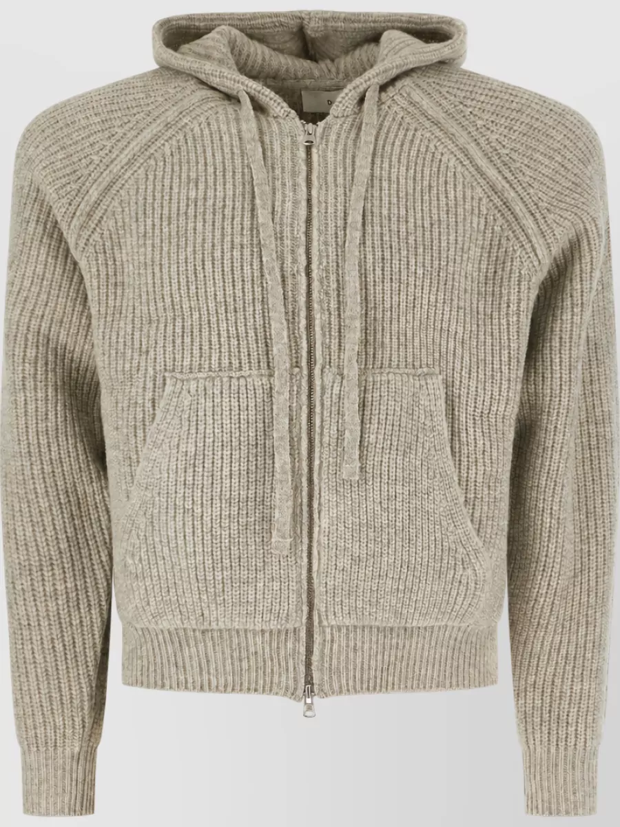 Dunst Wool hooded jacket