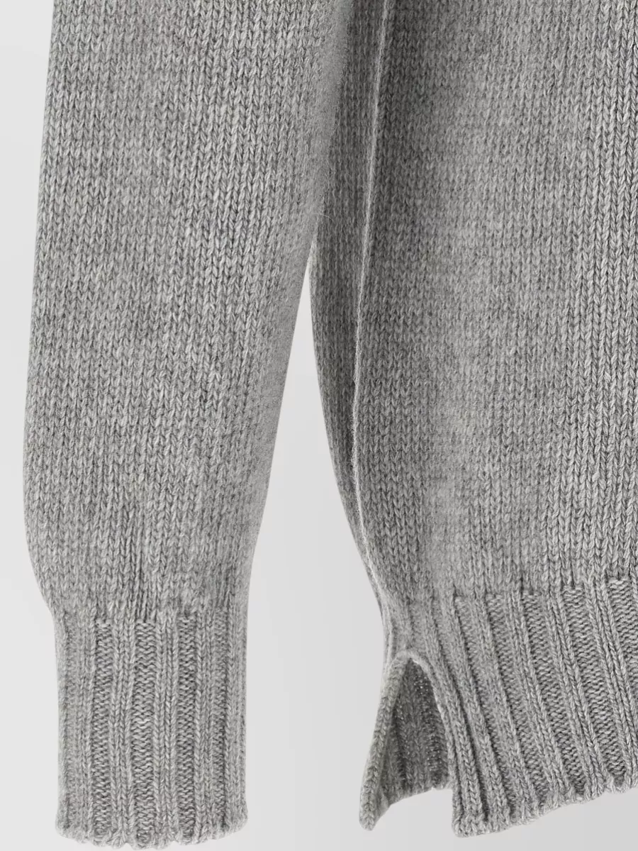 Ma'ry'ya Cashmere Virgin Wool Crewneck Jumper