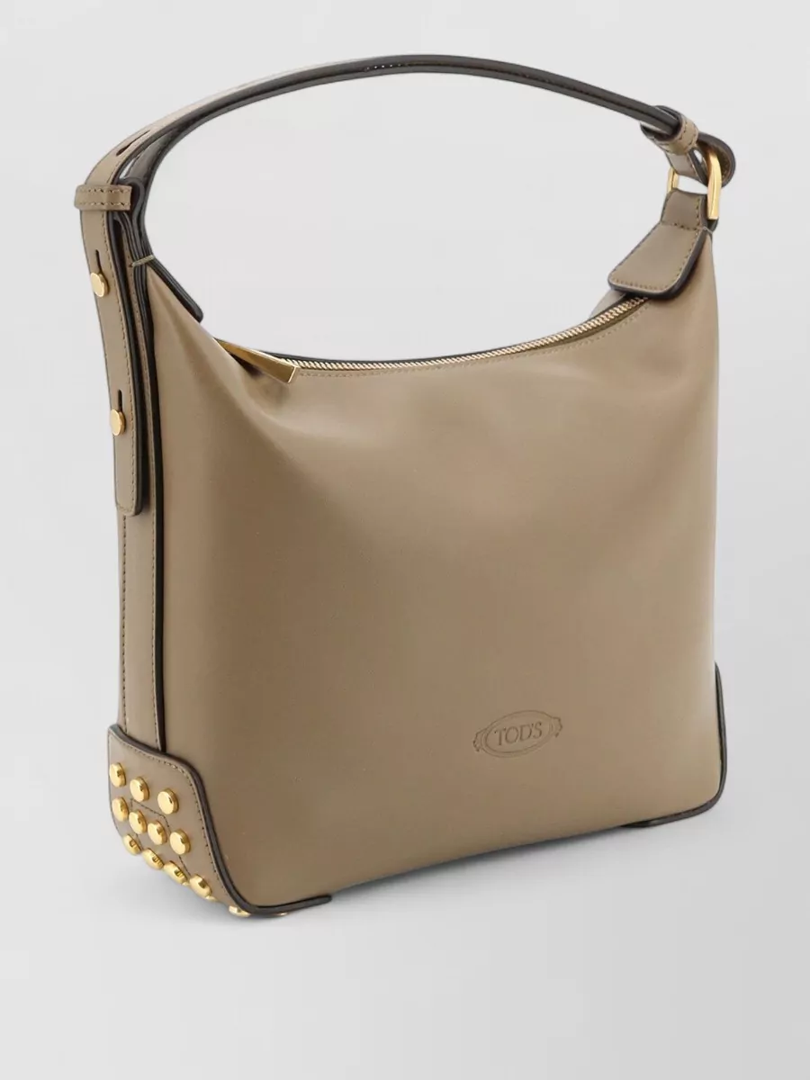 Tod's Bucket Mini Leather Shoulder Bag