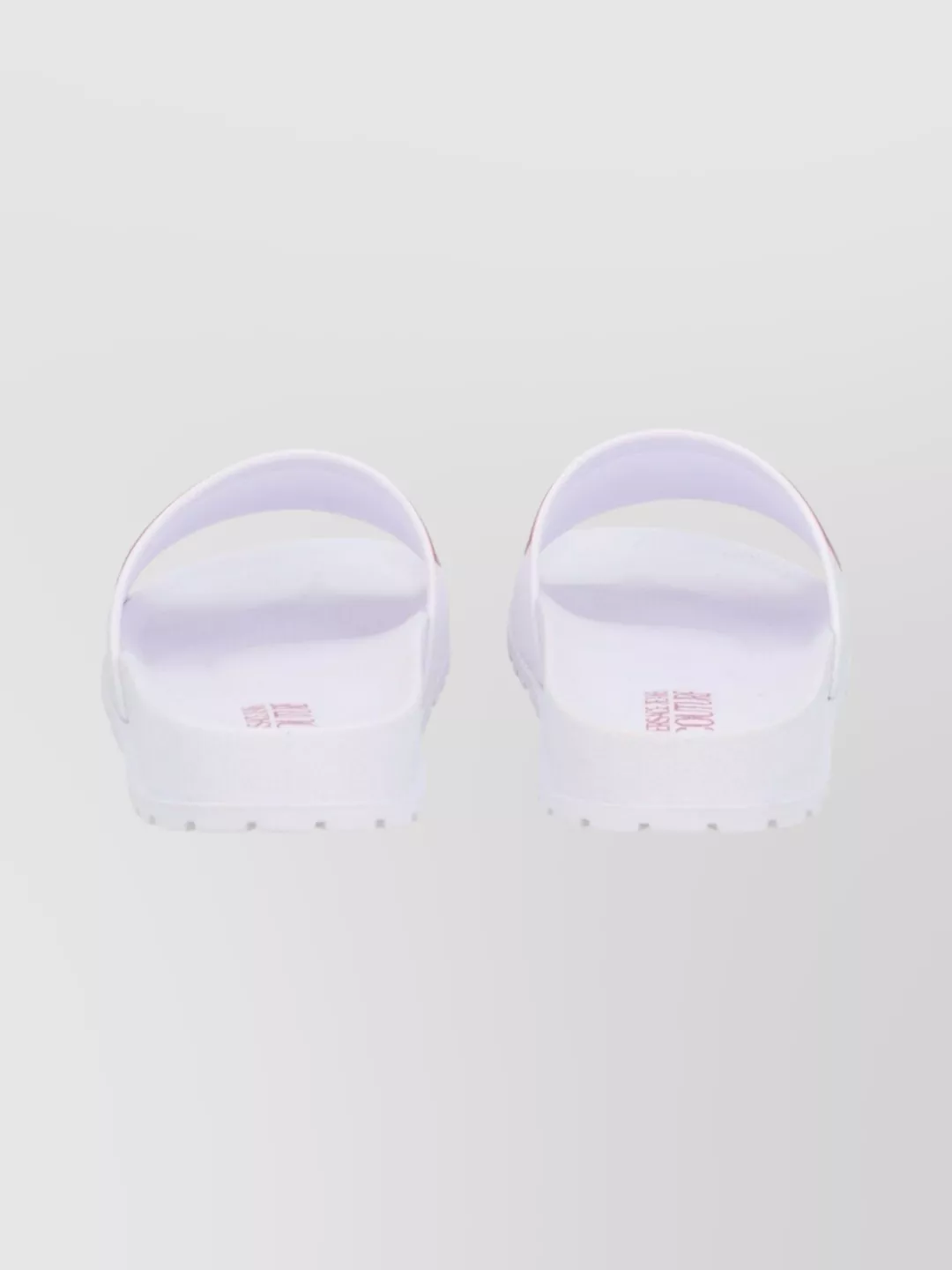 Versace Jeans Couture Flat Open Toe Sandals Shelly Bottom