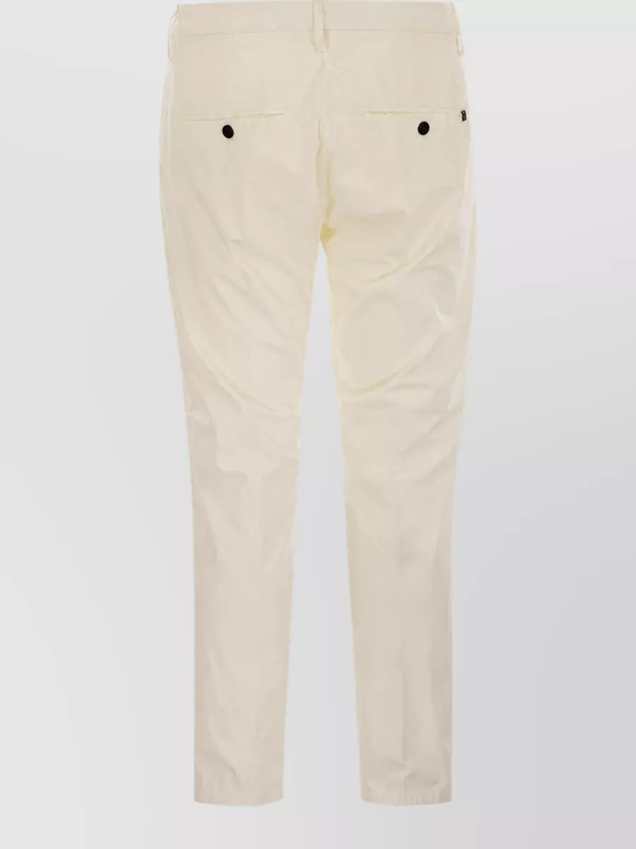 Dondup Slim-Fit Cotton Trousers