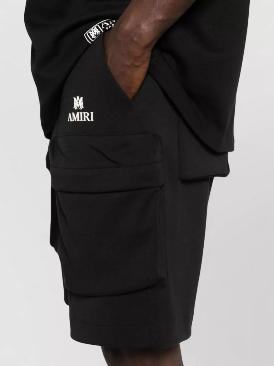 Amiri Knee Length Shorts Multiple Pockets Design