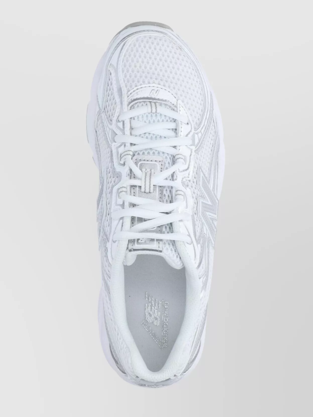 New Balance Low Top Sneakers With Mesh Upper And Rubber Outsole In White
