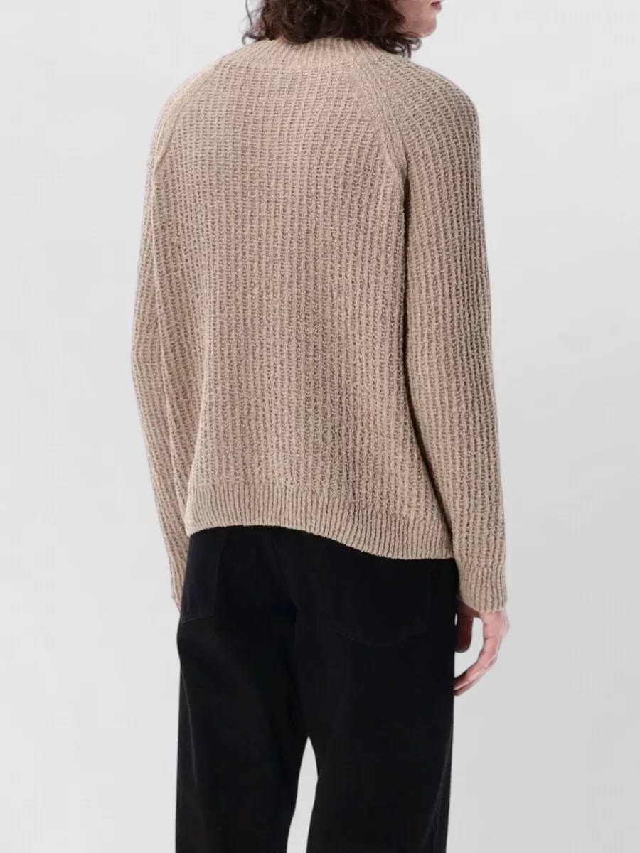 Sunflower Ribbed Organic Cotton Crewneck Jumper