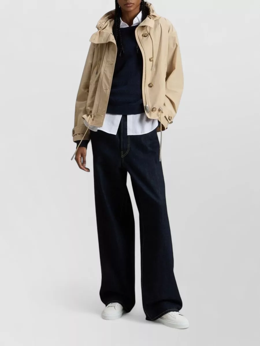 Woolrich Cropped Hooded Jacket