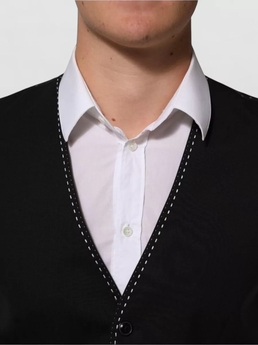 Dolce&Gabbana Wool Formal Waistcoat