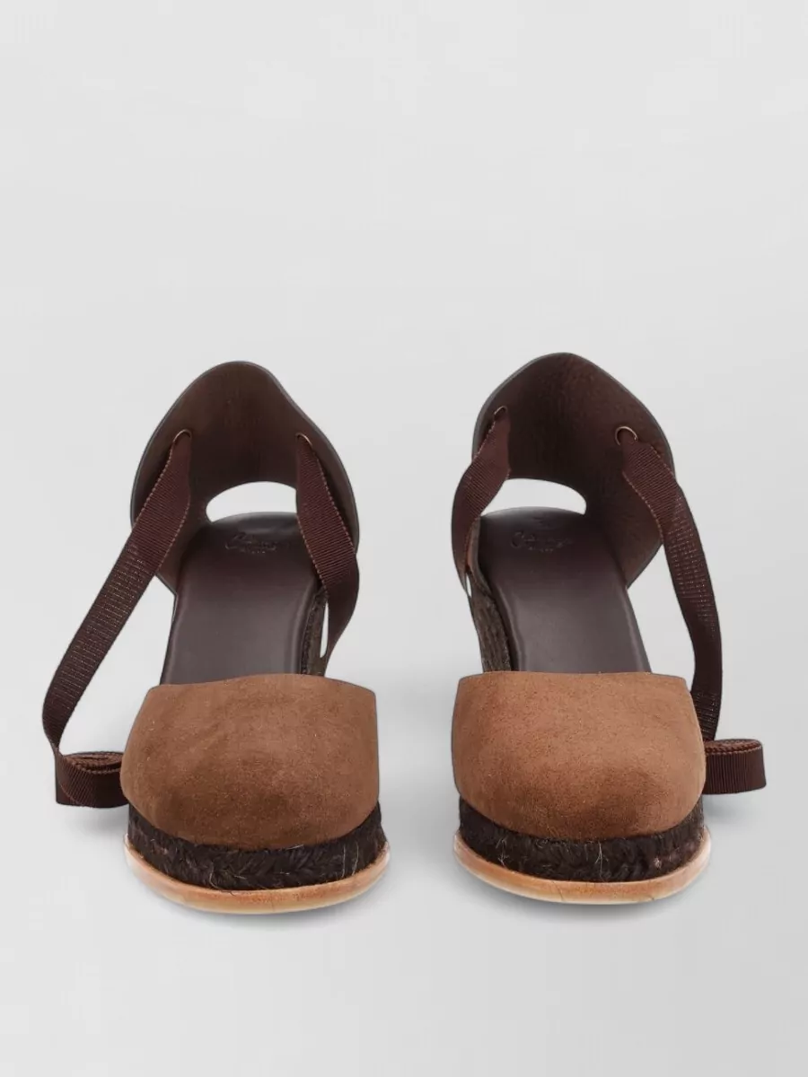 Castaner leather camila espadrilles