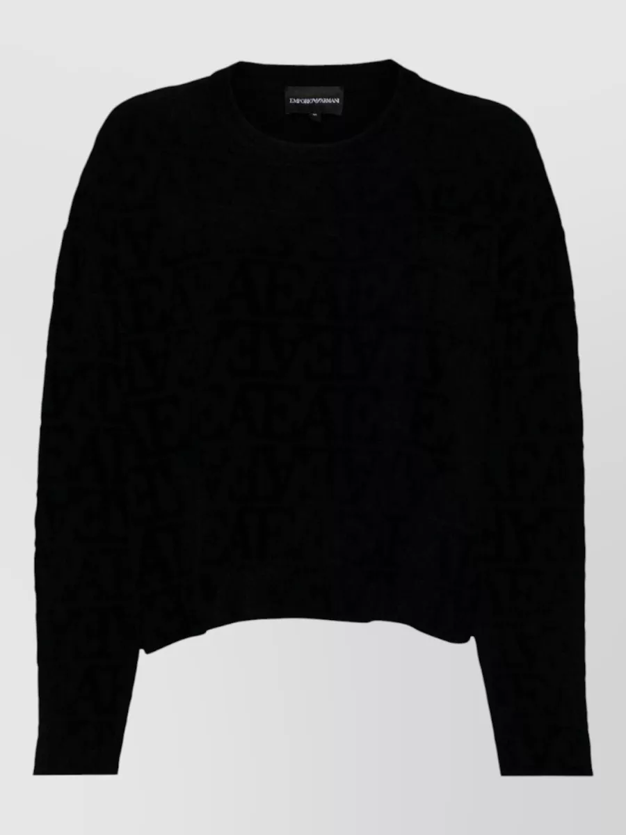 Emporio Armani Logo-Knit Jumper