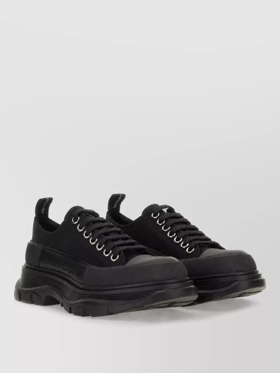 Alexander Mcqueen Cotton Low-Top Sneakers