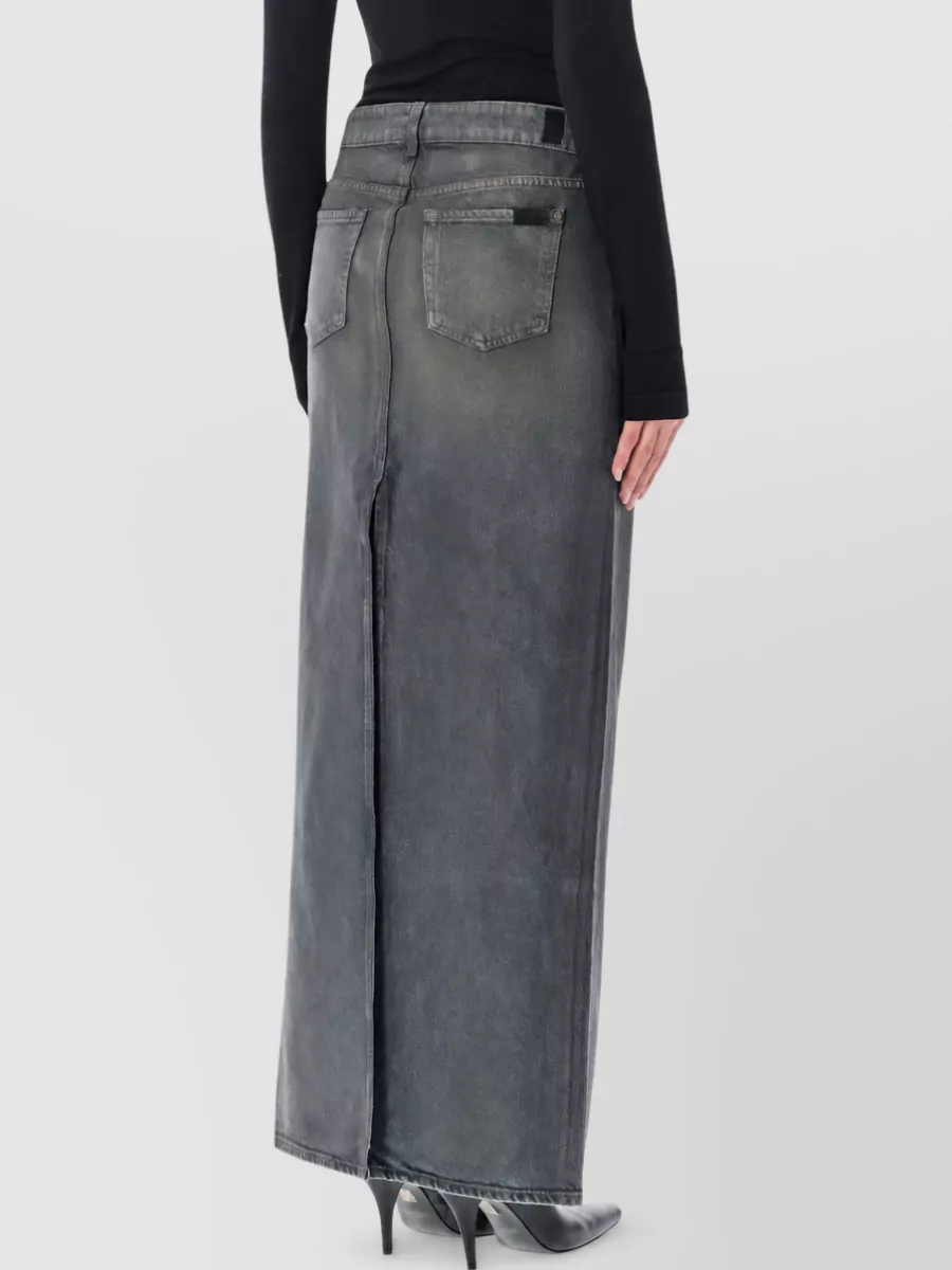 7 For All Mankind Denim Full Length Skirt