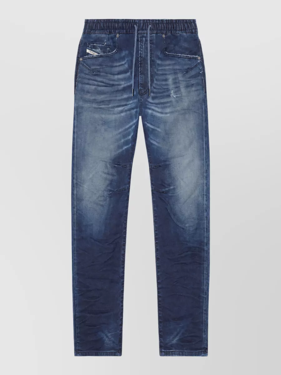 Diesel regular straight-leg jeans