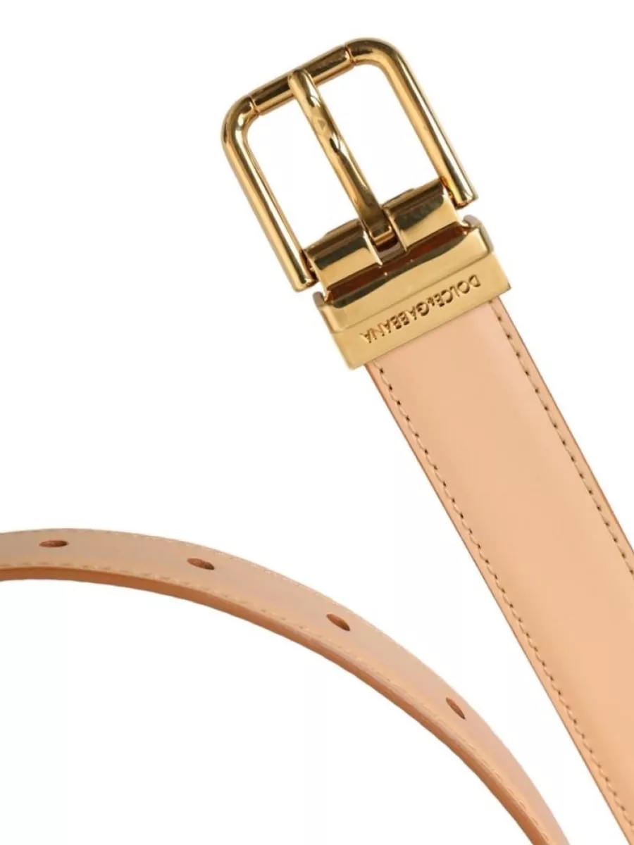 Dolce&Gabbana Calf Leather Belt