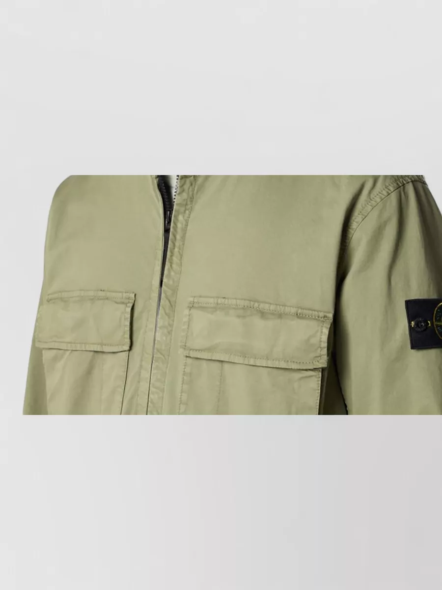 Stone Island Cotton Hooded Jacket