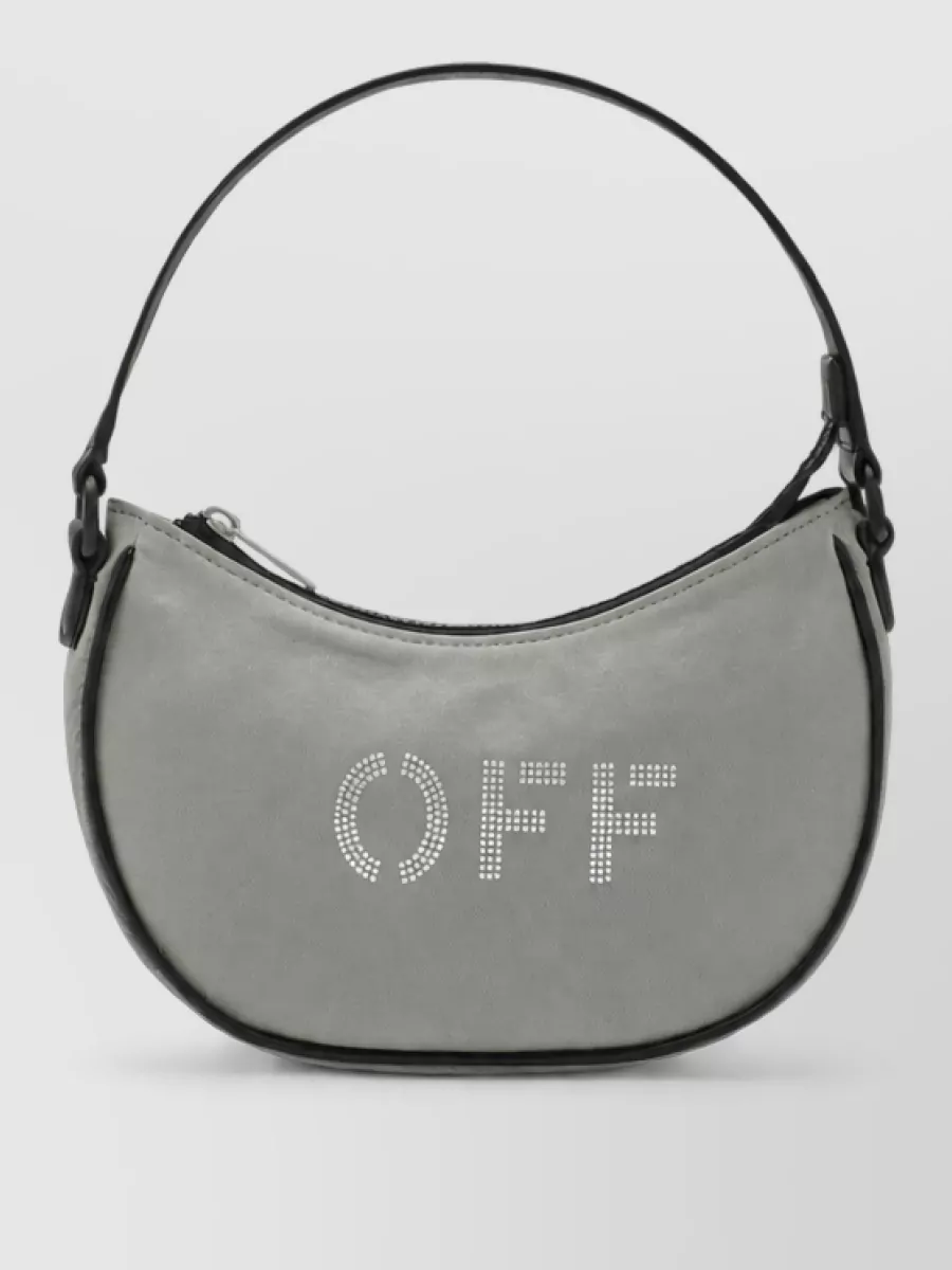 Off-White cotton shoulder bag