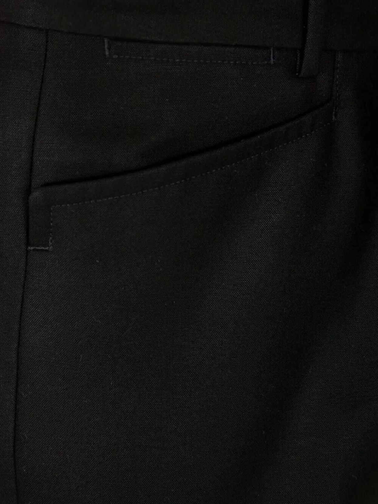 Tom Ford Tailored Trouser Pockets In Black