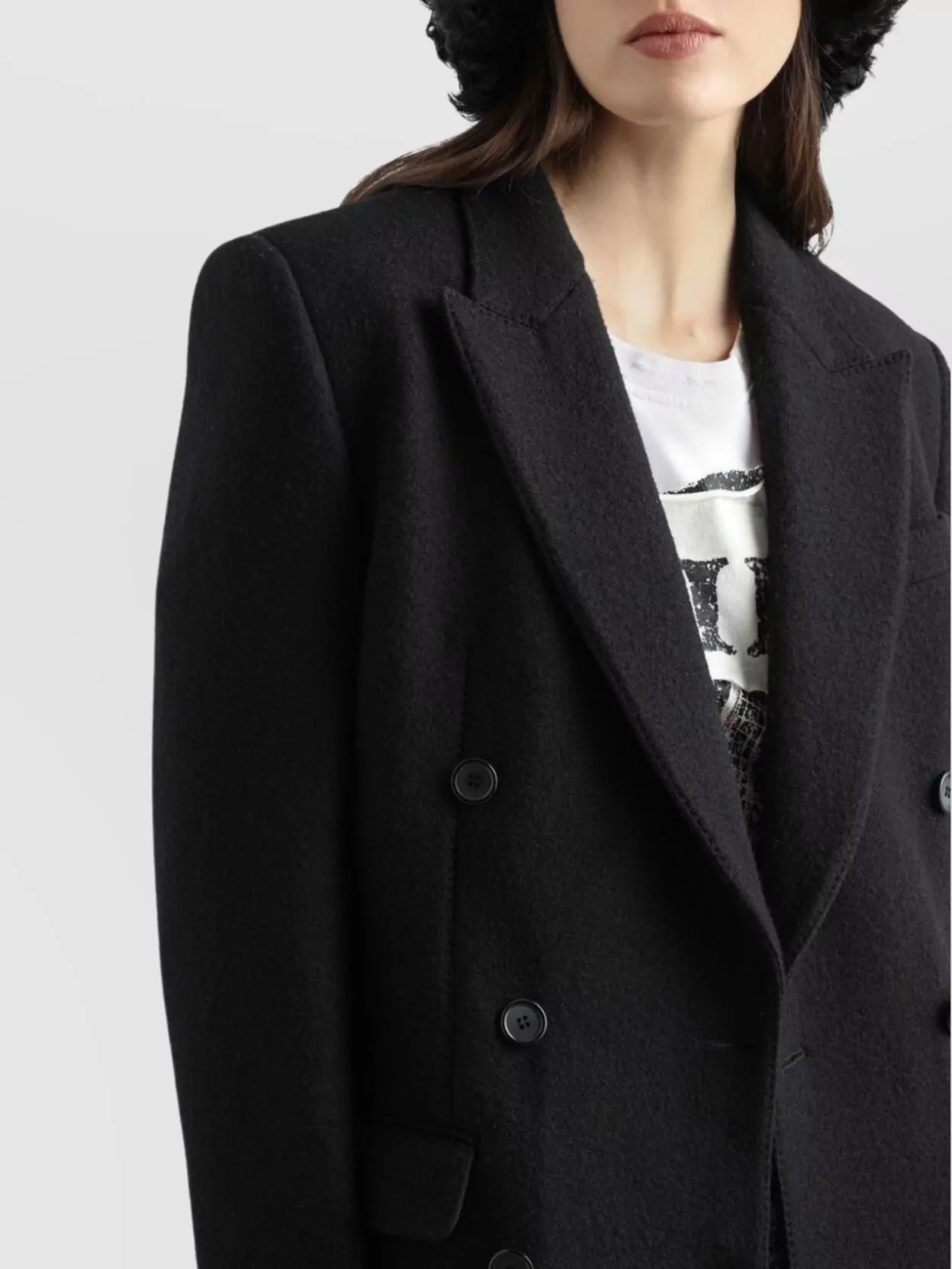 Dolce&Gabbana Double-Breasted Jacket Structured Shoulders