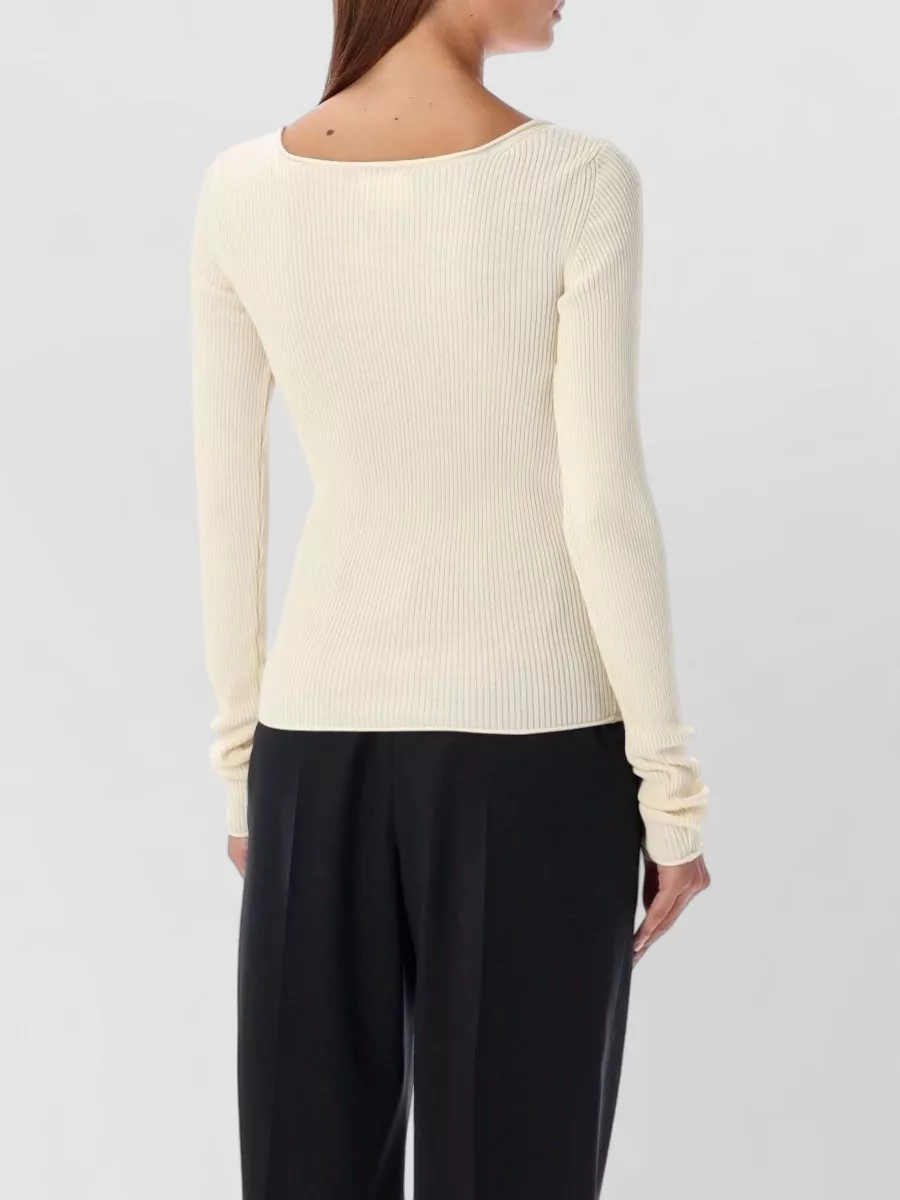 Rhea Costa Merino Wool Knitted Top