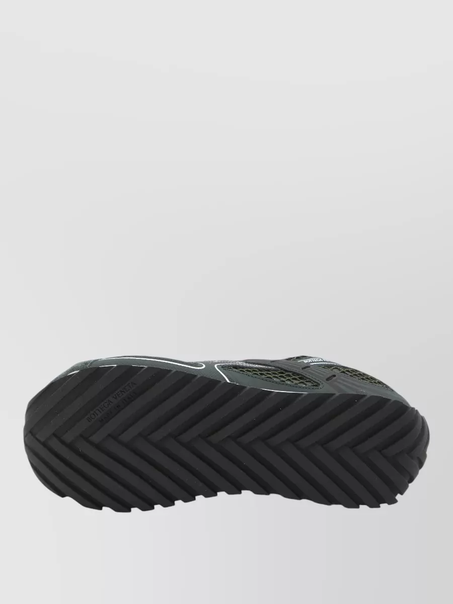 Bottega Veneta Orbit Mesh Running Sneakers Rubber Sole