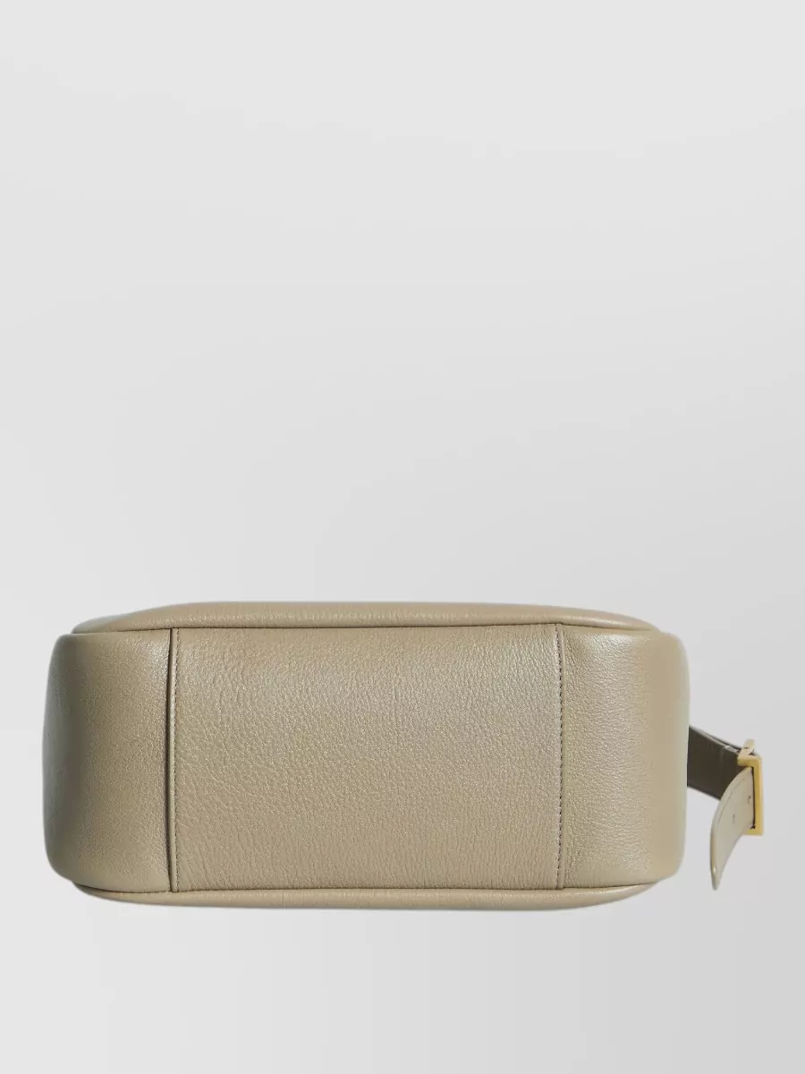 Saint Laurent Le 5 À 7 Small Leather Bucket Bag