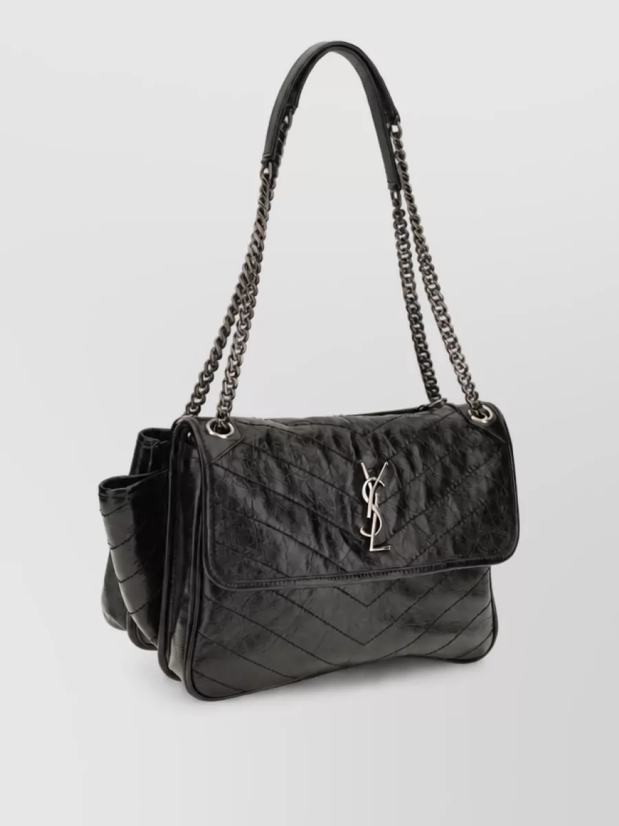 Saint Laurent Leather Clutch Bag