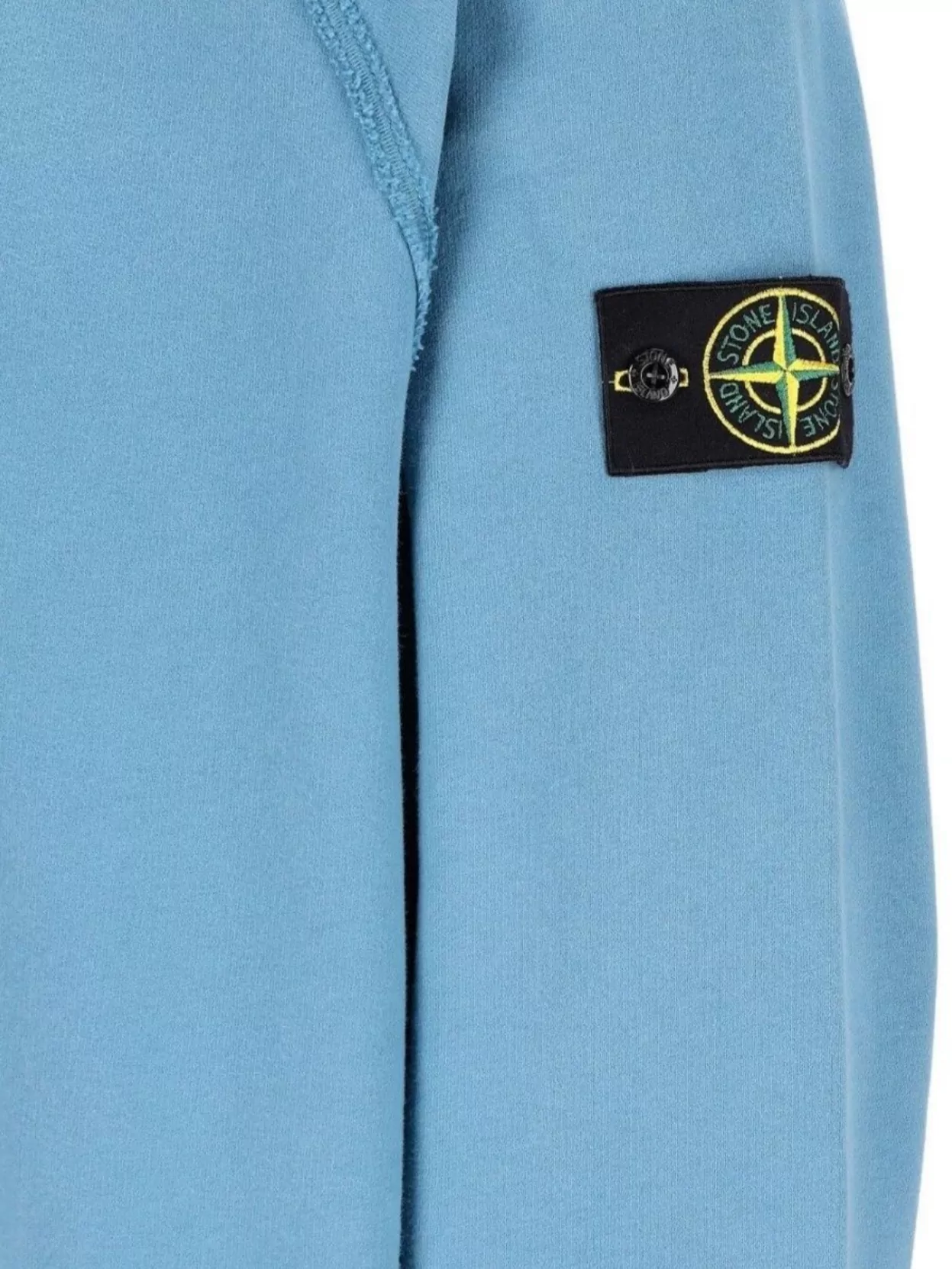 Stone Island Relaxed Crewneck Sweatshirt In Organic Cotton