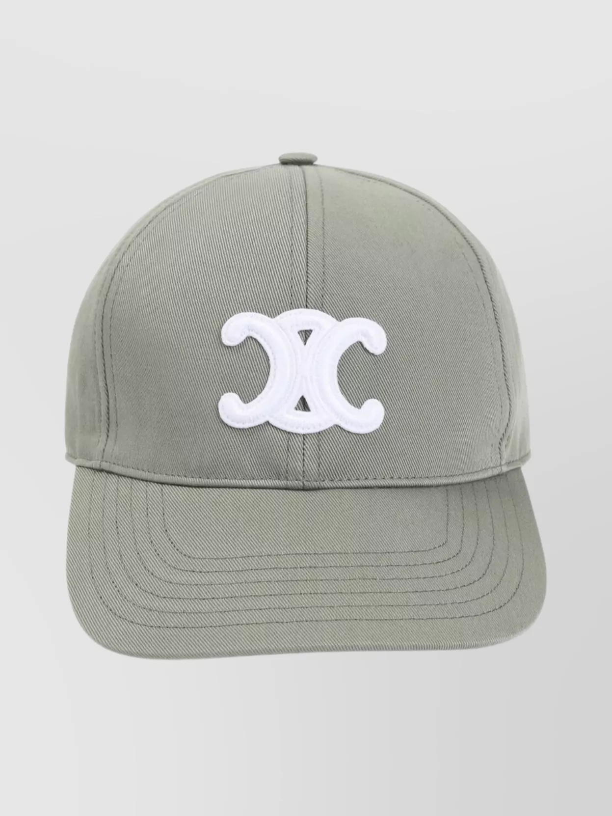 Celine Triomphe Baseball Cap Curved Brim
