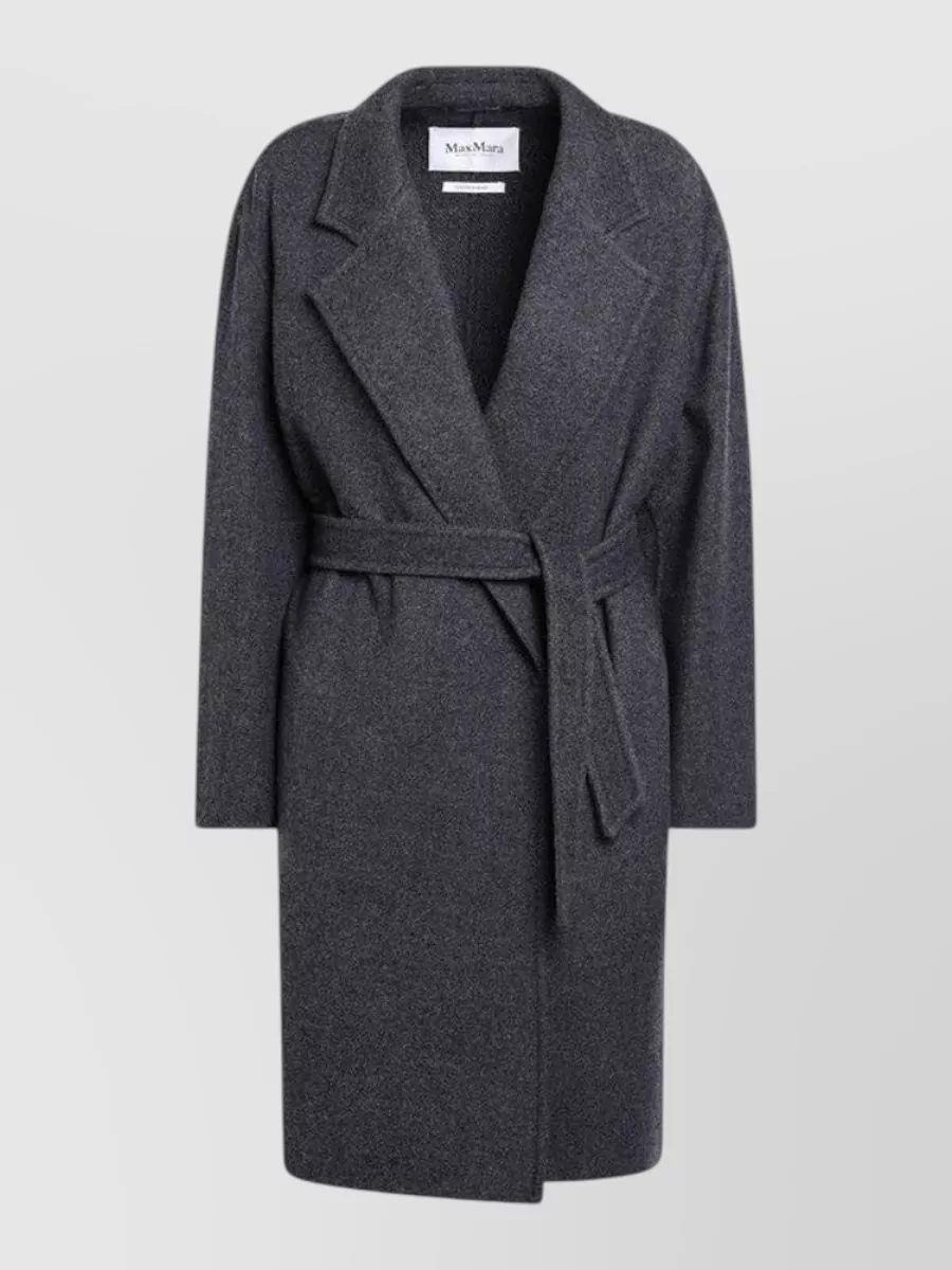 Max Mara virgin wool single-breasted coat