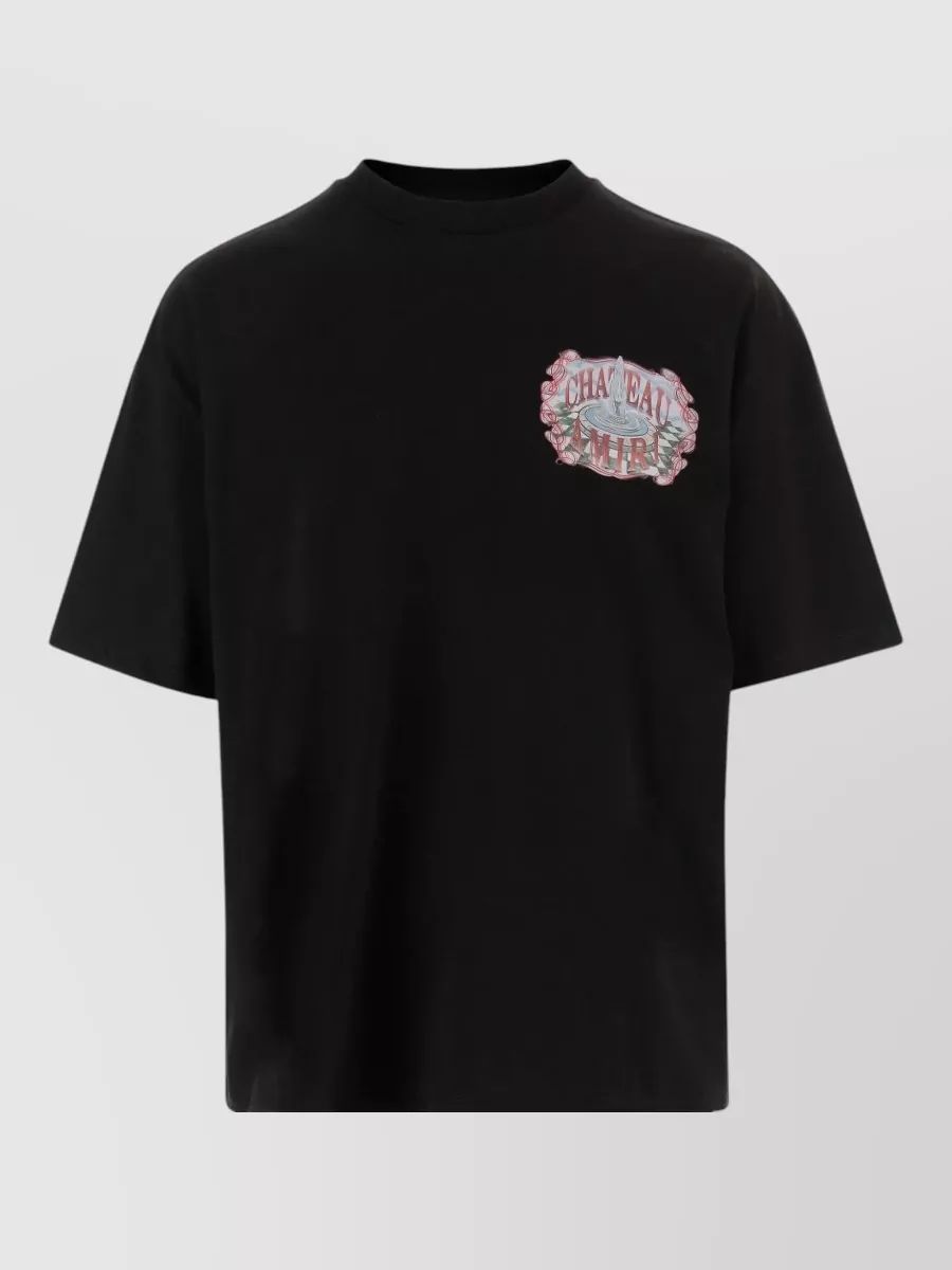 Amiri Cotton printed crew neck short-sleeve t-shirt