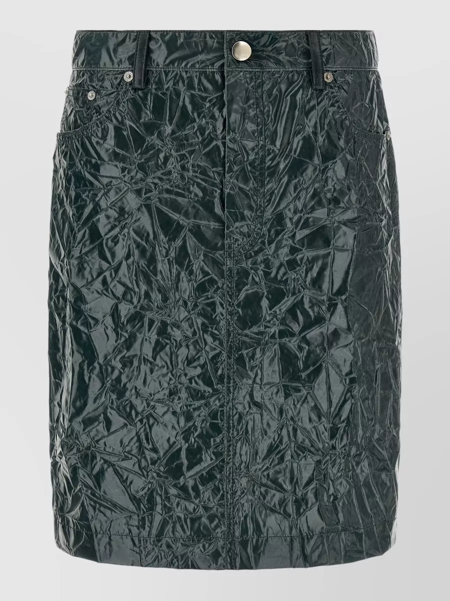Marni Wrinkled-effect skirt
