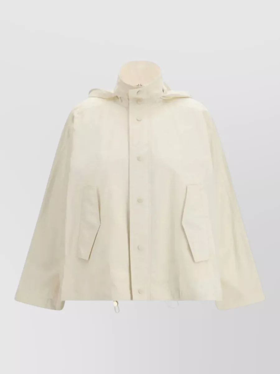 Fabiana Filippi Waterproof hooded jacket