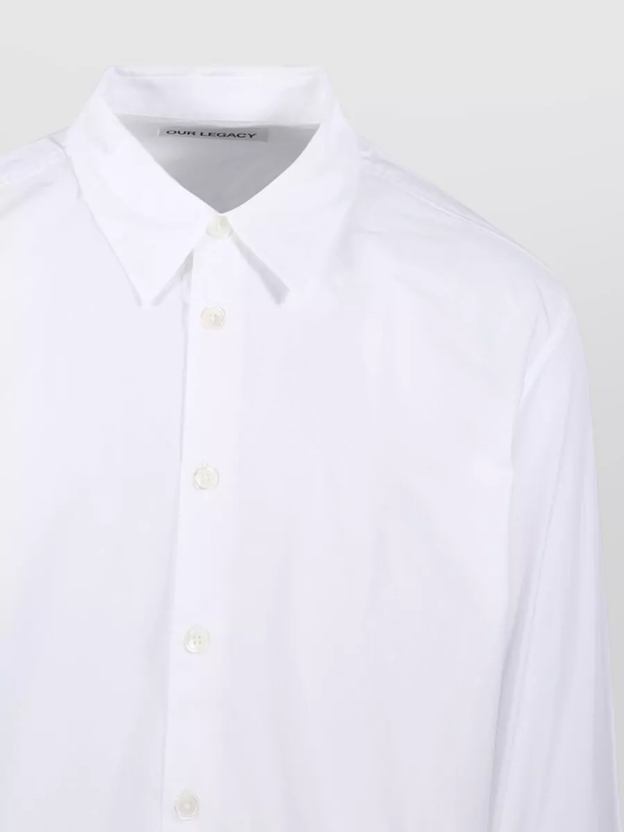 Our Legacy Button Down Collar Shirt Long Sleeves