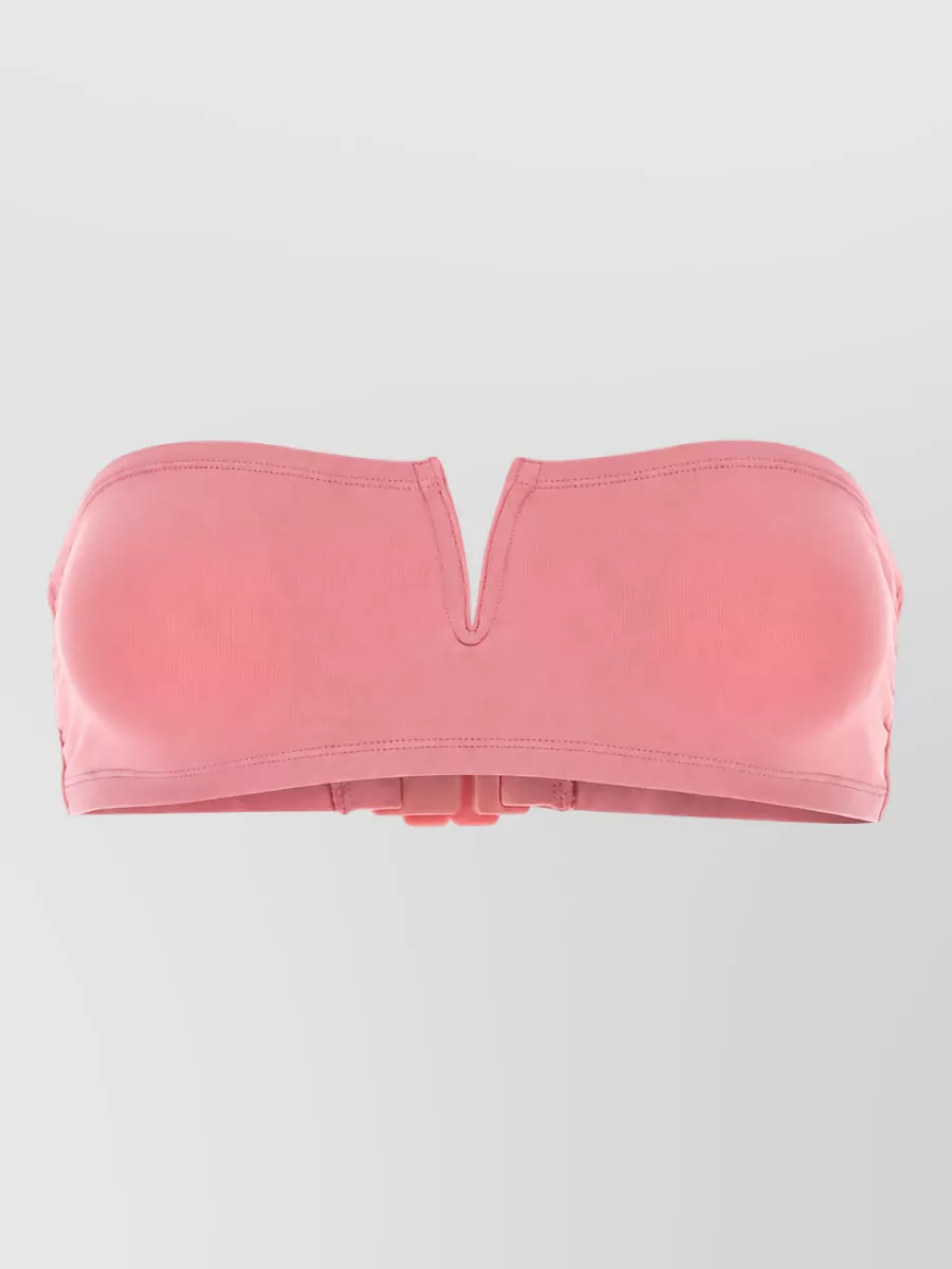 Eres stretch nylon bikini top