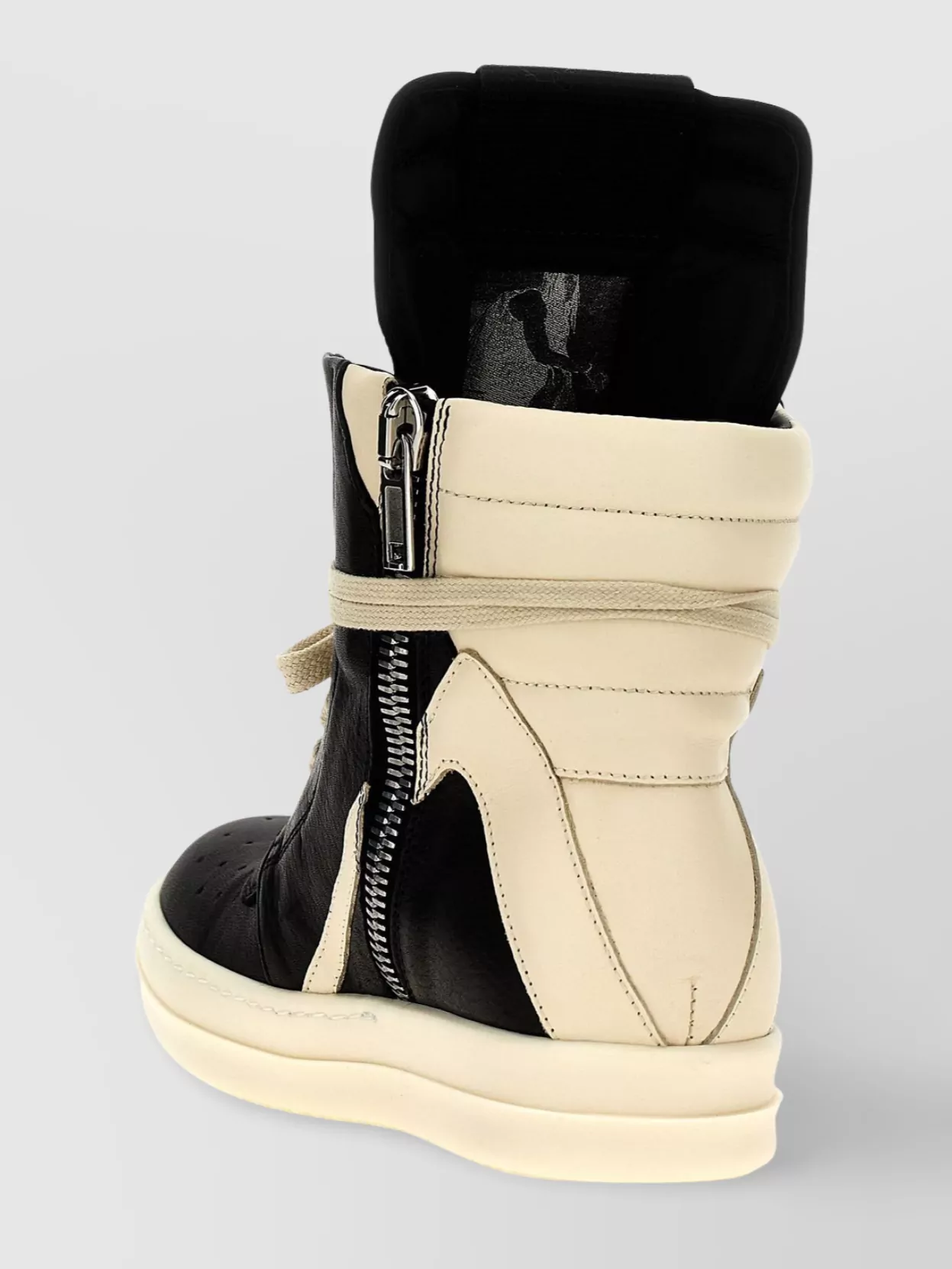 Rick Owens Geobasket Suede High-top Sneakers