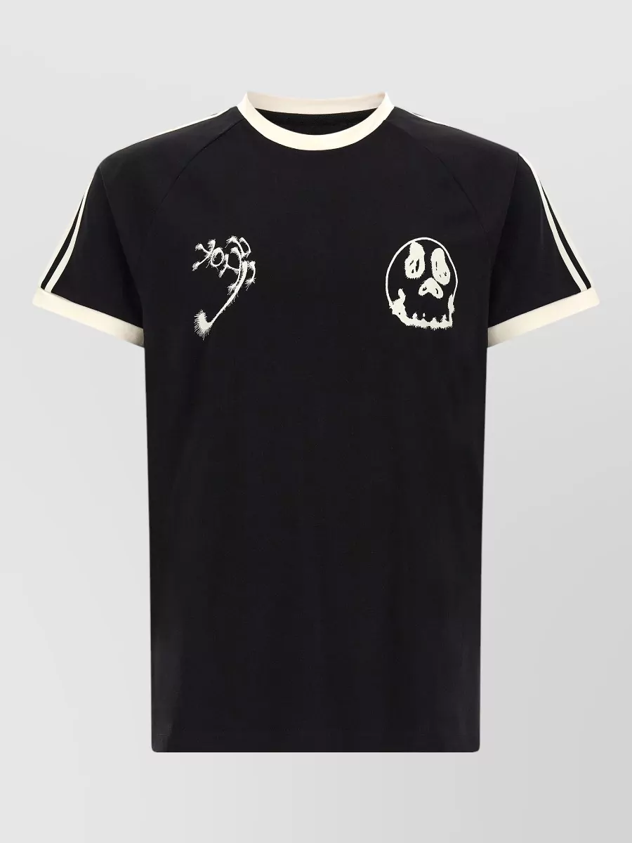 Y-3 graphic cotton short-sleeve t-shirt