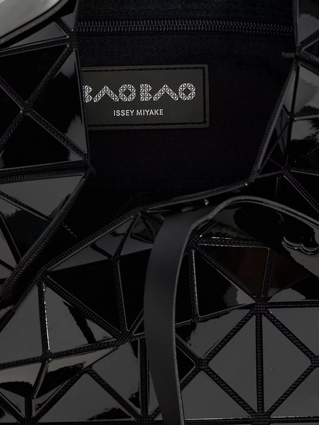 Bao Bao Issey Miyake Geometric Tote Bag Top Handles