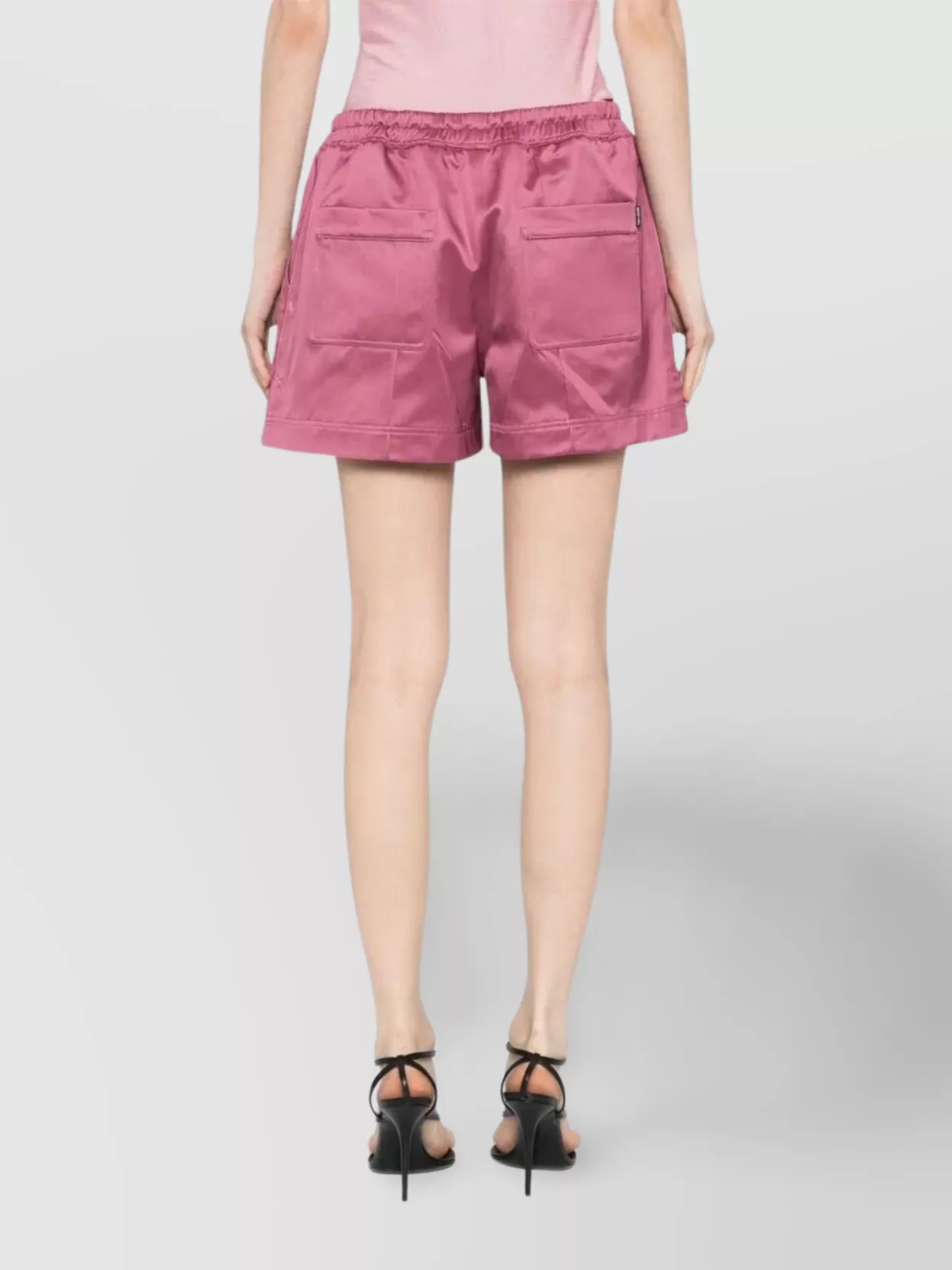 Tom Ford Shiny Rayon Satin Pj Shorts