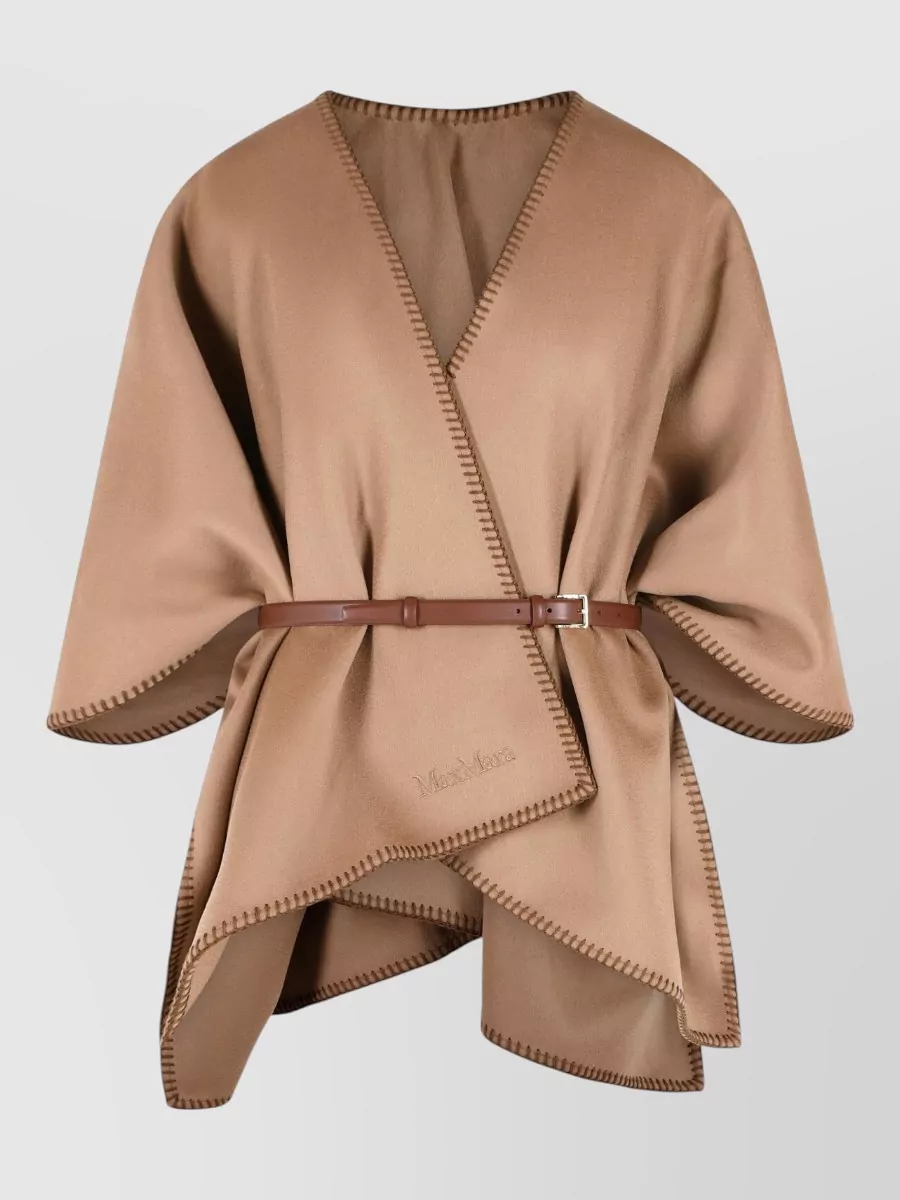 Max Mara Virgin Wool Cape