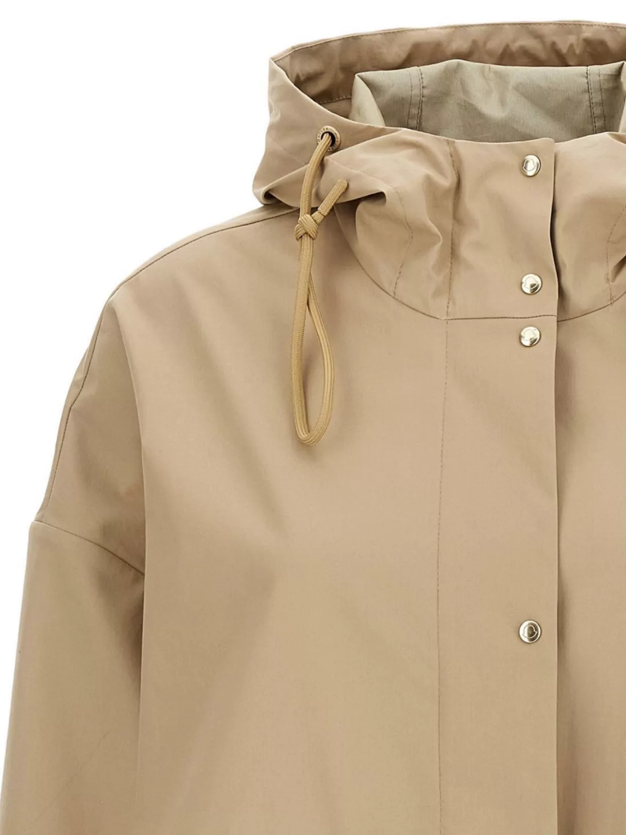 Moncler 'drawstring Hooded Parka Front Pockets'