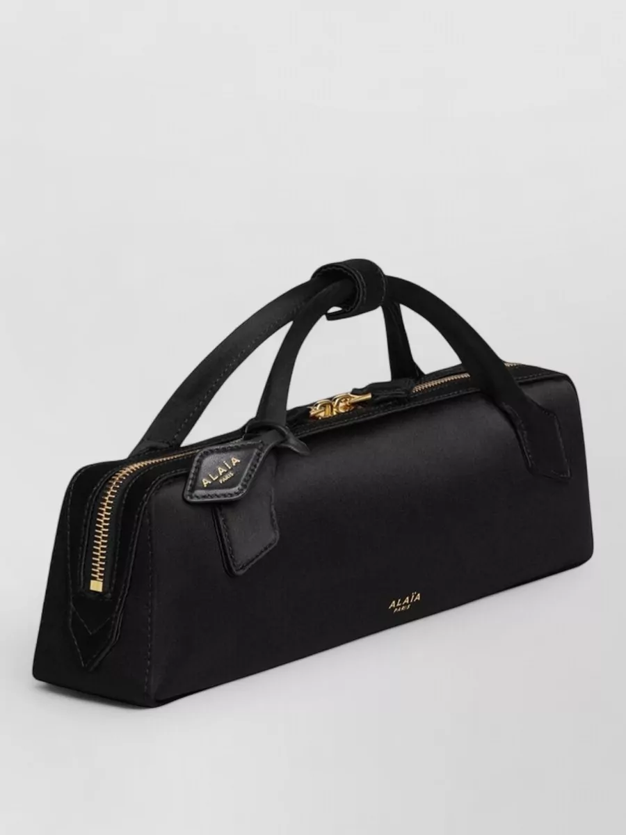 Alaïa Silk Mini Clutch Bag