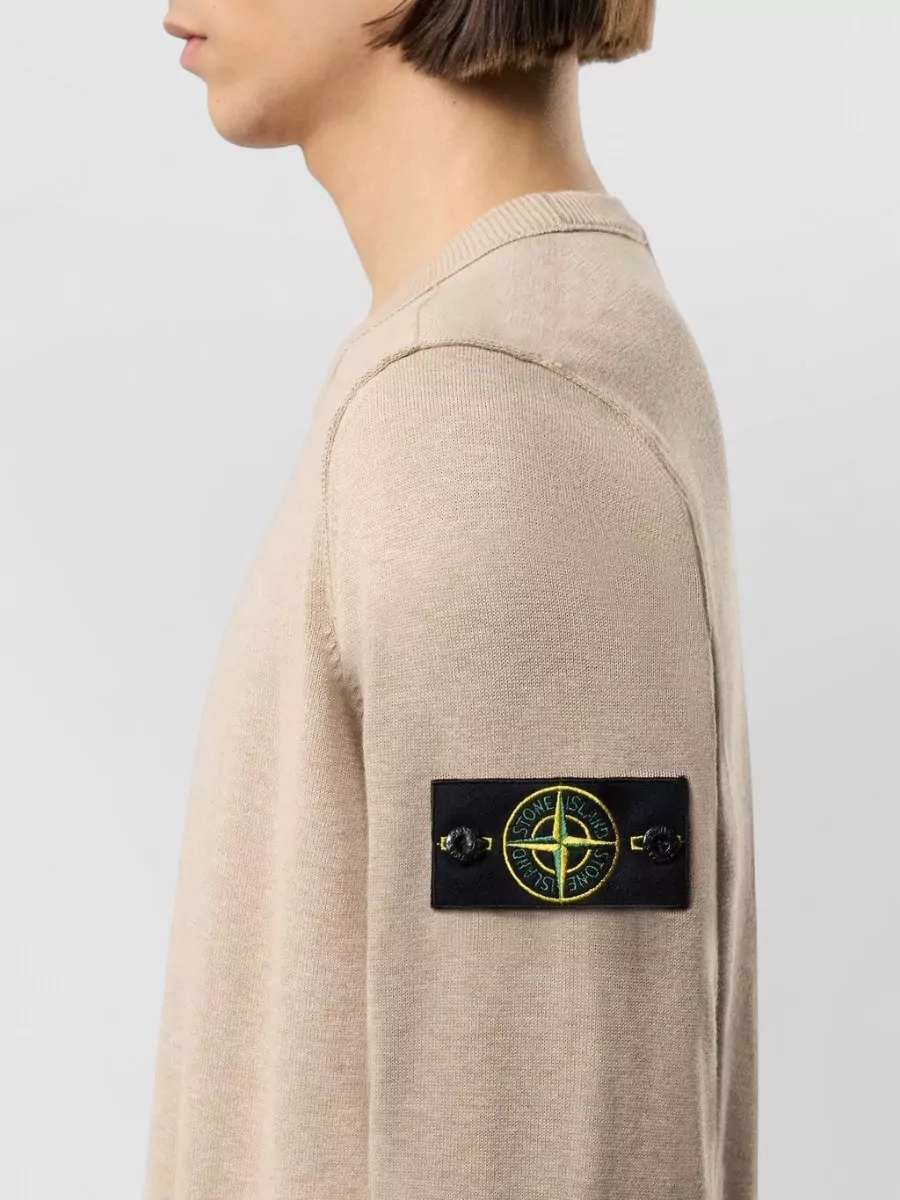 Stone Island Ribbed Cotton Sweater