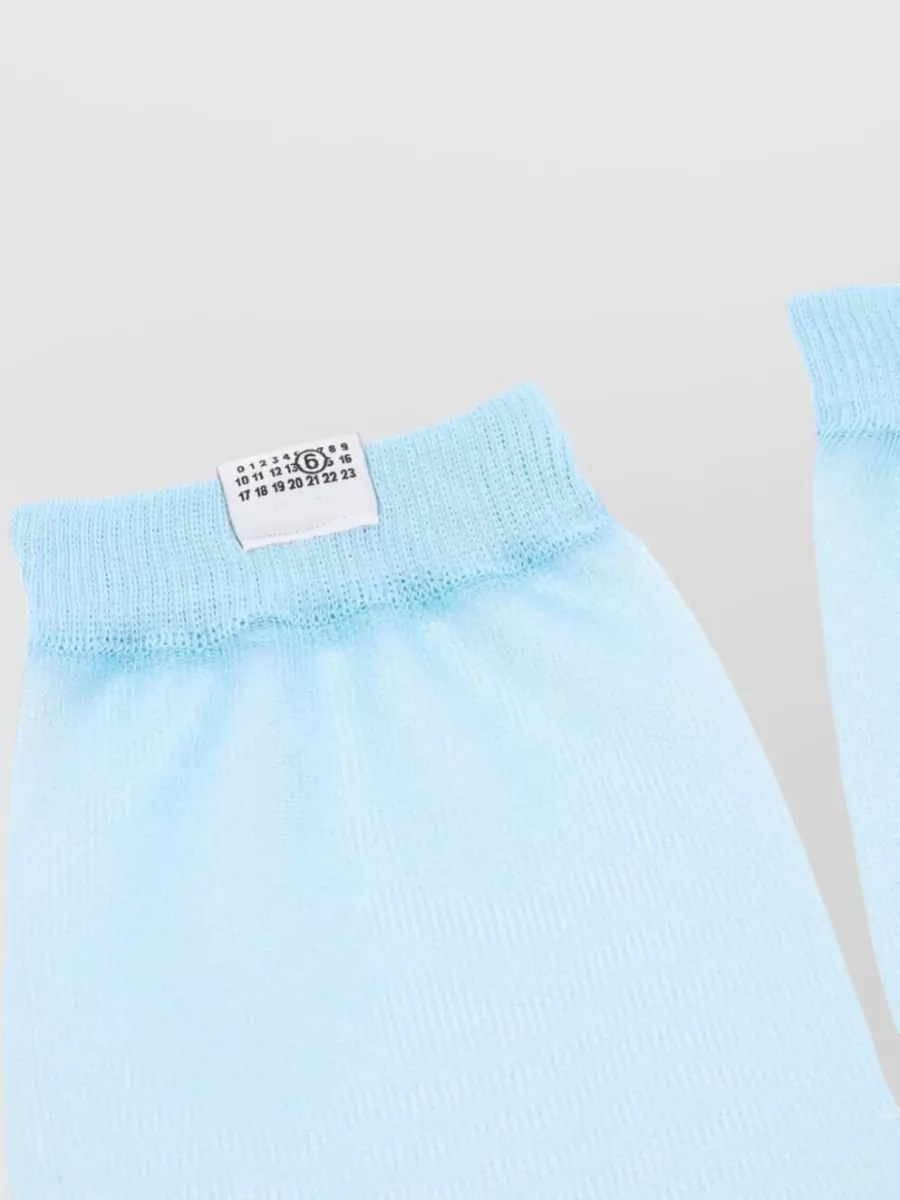 Mm6 Maison Margiela Organza Long Socks