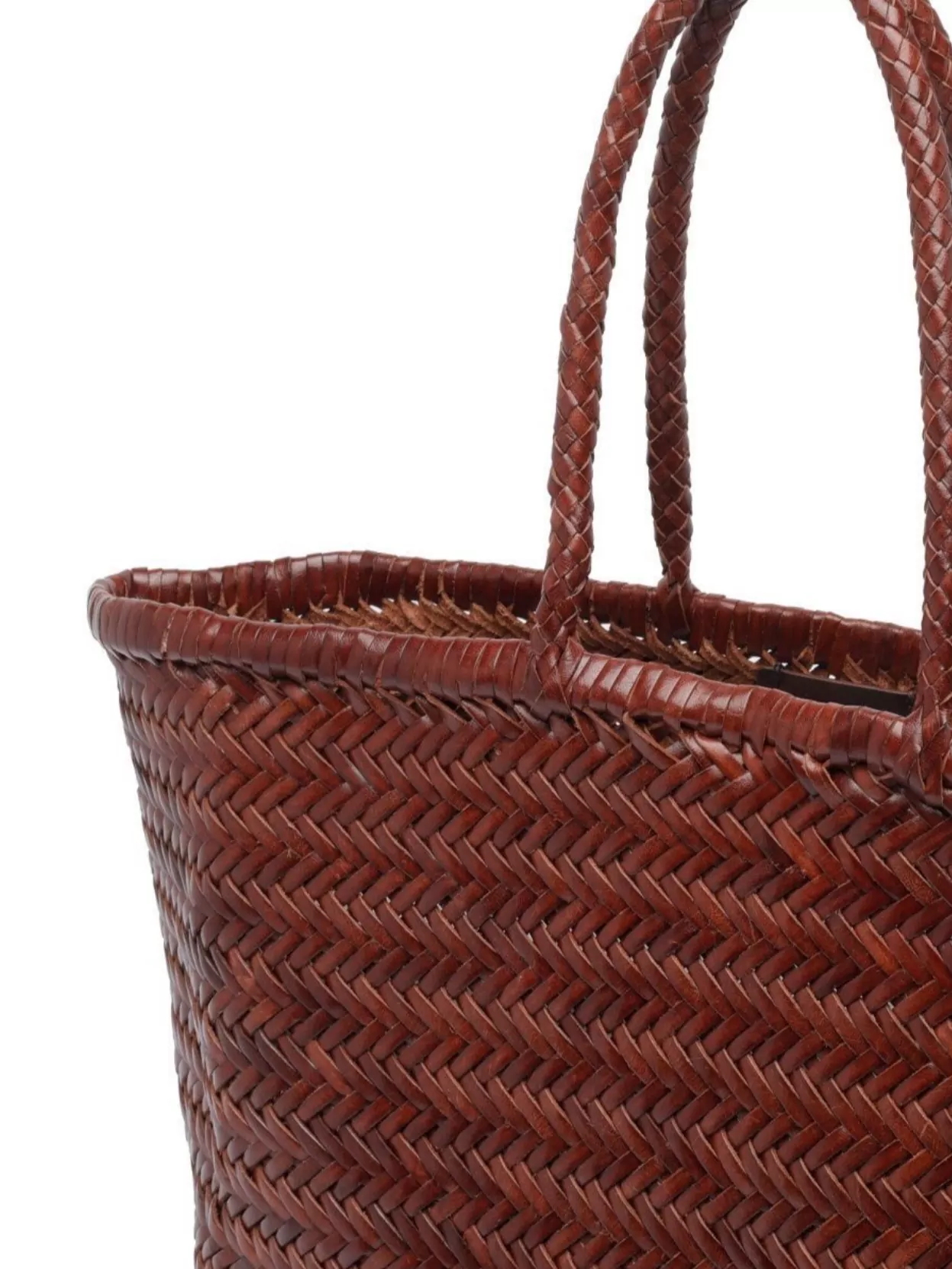 Dragon Diffusion Woven Dual Handles Large Tote Bag