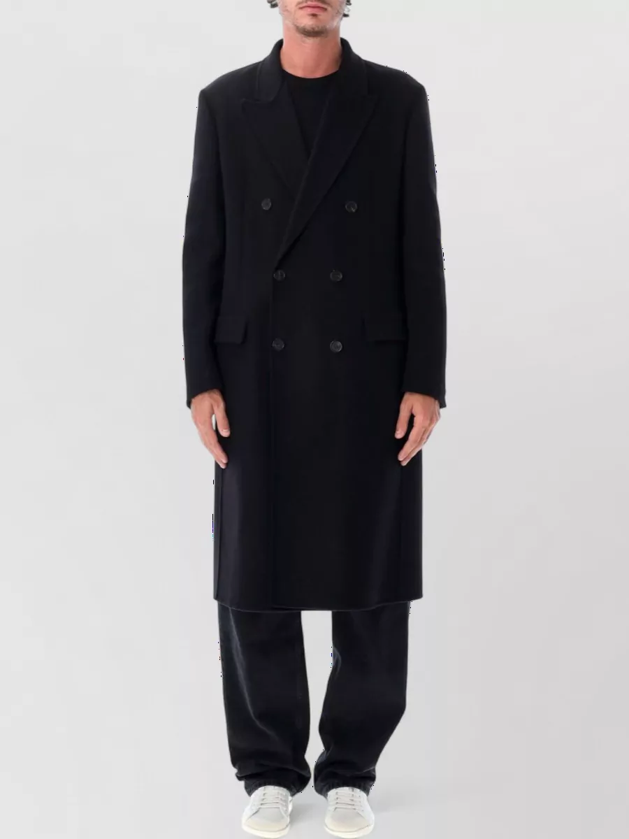 Saint Laurent wool double-breasted coat