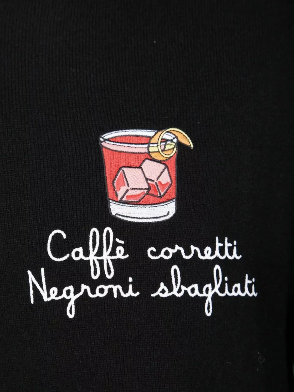 Mc2 Saint Barth Graphic Print Crew Neck Sweater
